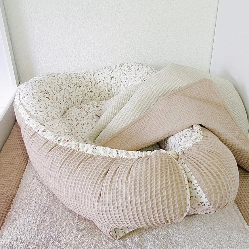 Kuscheldecke Beige / Hellbeige